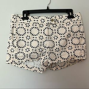 J. Crew Geometric Patterned Chino Shorts